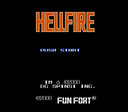 Hellfire (Batman Hack) Title Screen